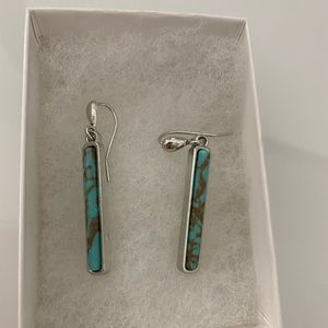 Turquoise dangle earrings